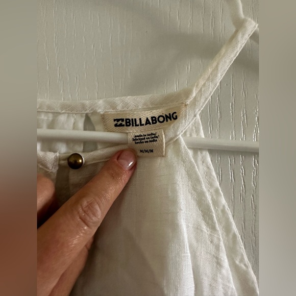 White Wrap Mini Dress - Picture 3 of 3